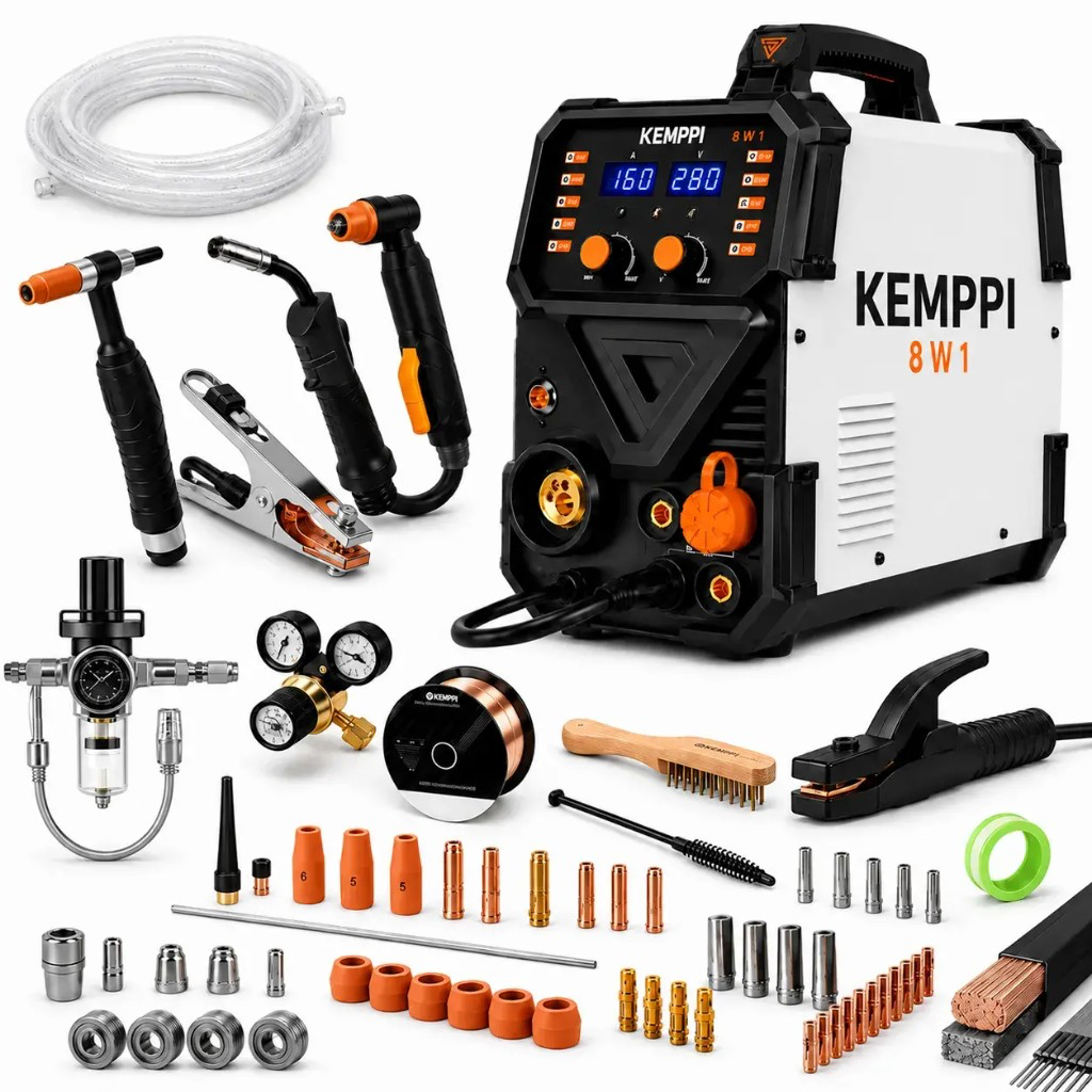 Kemppi portable 8-in-1 welder