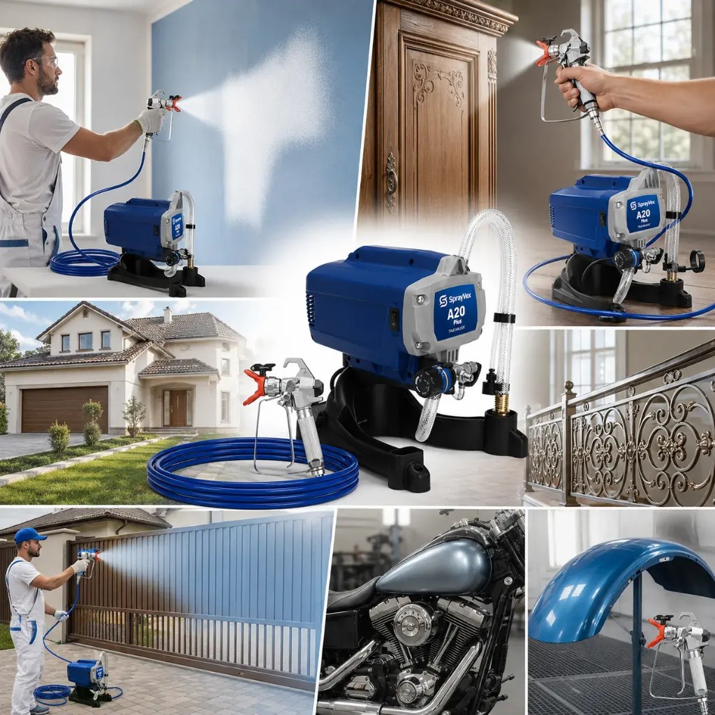SprayVex cordless paint sprayer